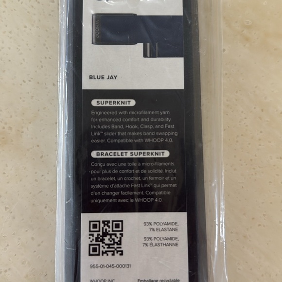 Whoop Superknit Band in Blue Jay - Picture 3 of 3